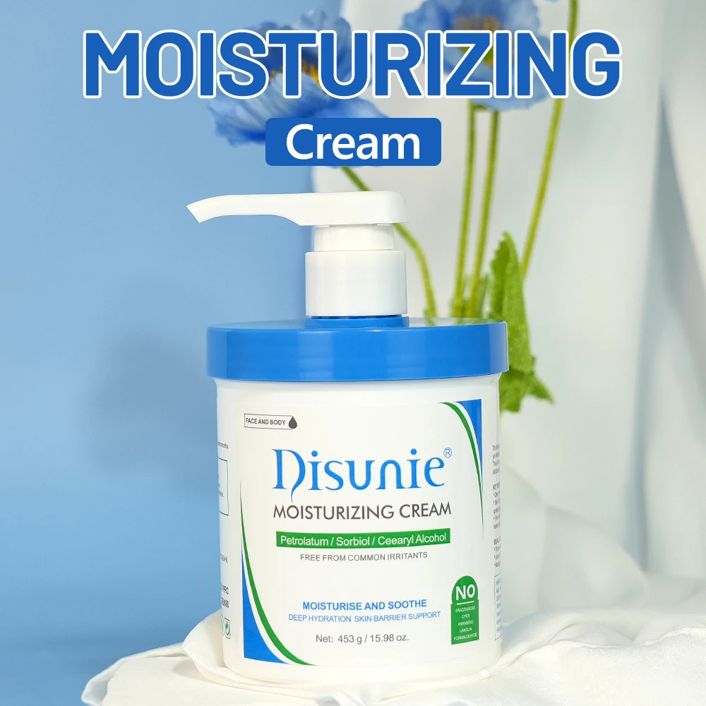 Disunie High Quality 453g Moisturizing Cream Moisturizer Dry Skin Sensitive Skin Care Brightening Body Lotion