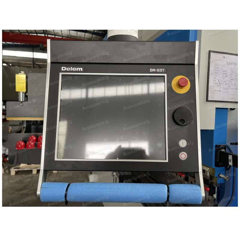 8+1 axis DA69T  3D Programming CNC bending machine hydraulic press brake mild plate bender 160 ton 4 meter