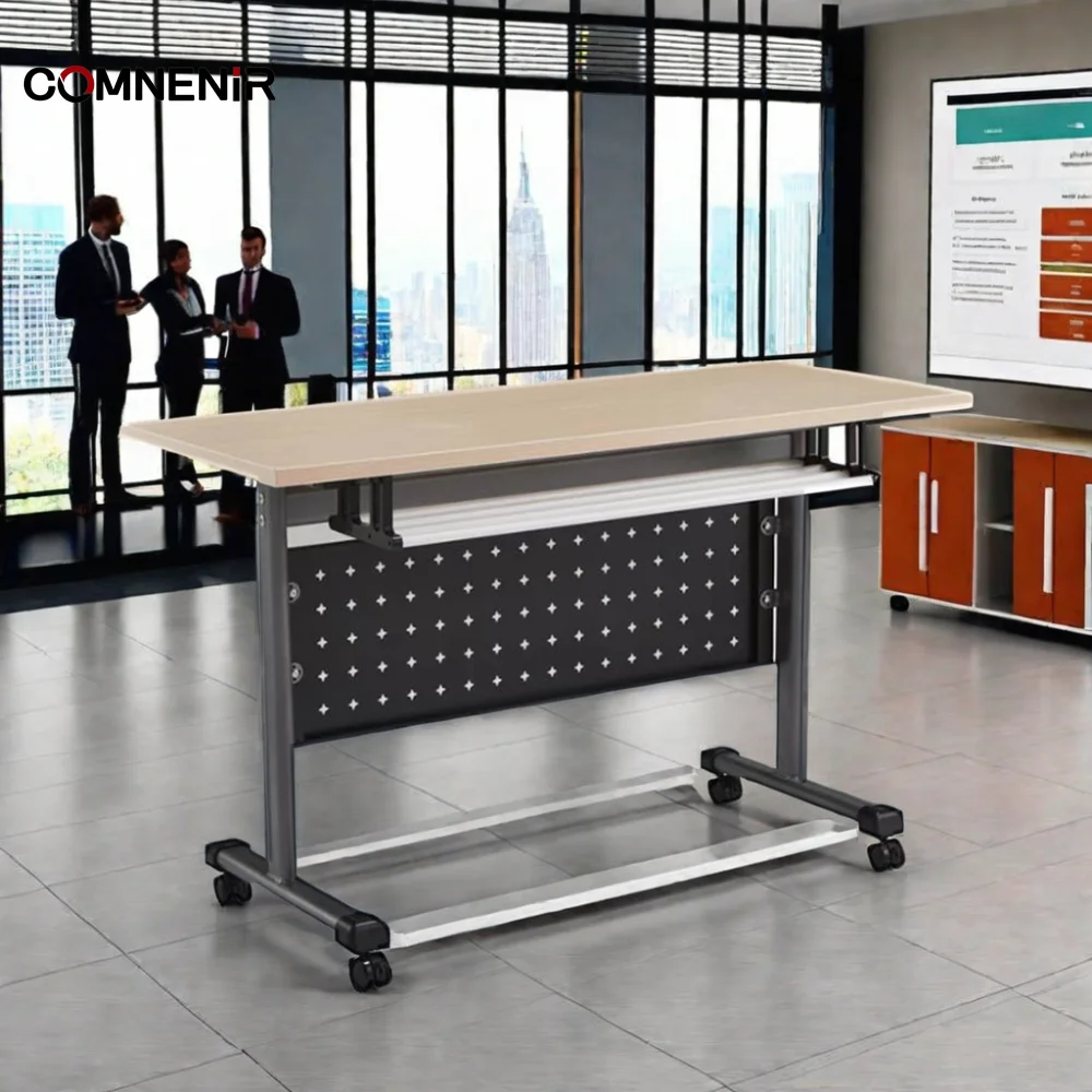 Folding training tables and chairs simple computer office conference table removable long strip writing desk