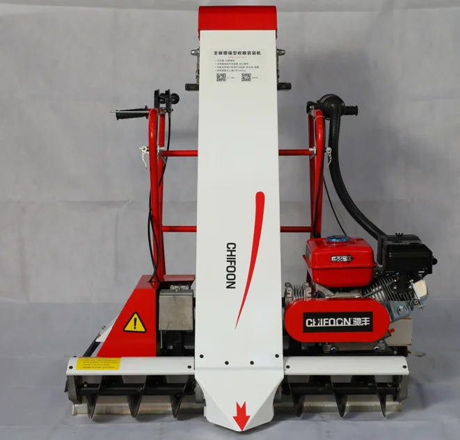 
grain collecting and bagging machine 