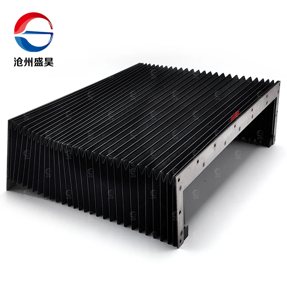 New design machine guard telescopic flexible bellows protection shield