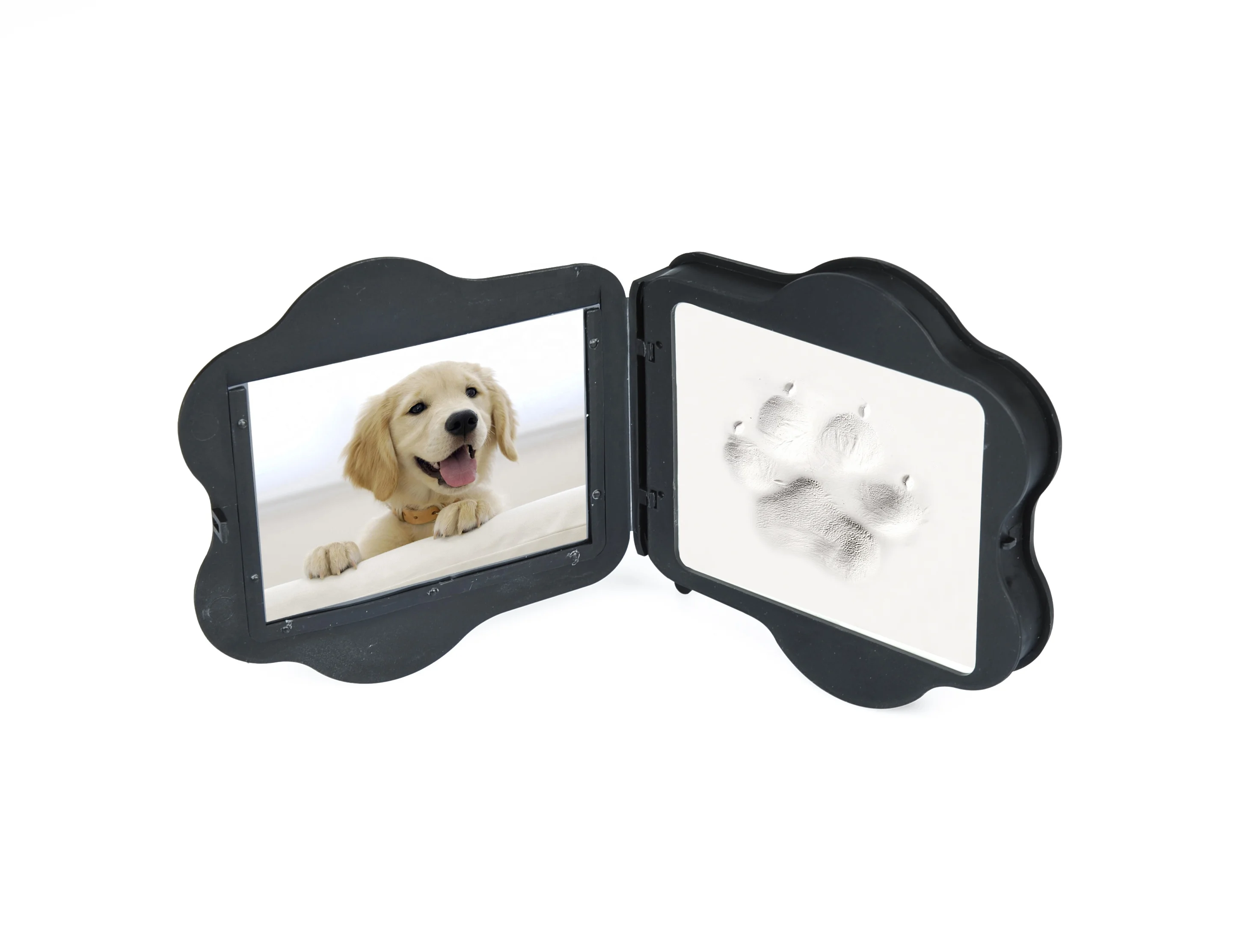 Makey pet box фоторамка оптовая продажа глиняных лап для домашних животных Печать мемориал