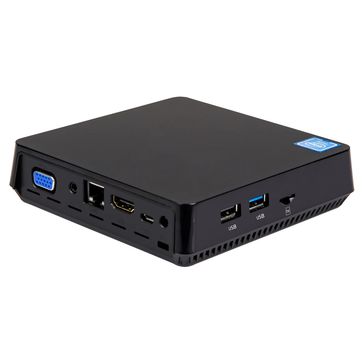 Мини-ПК T11 Plus, 4K, без вентилятора, Wi-Fi, VGA, HD, Intel Z8350, Windows 10