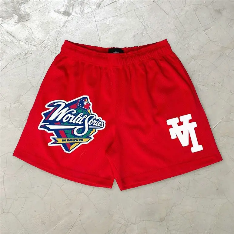 Summer basic shorts Workout Shorts Mesh Fitness Mens Gym EE Shorts With Pocket