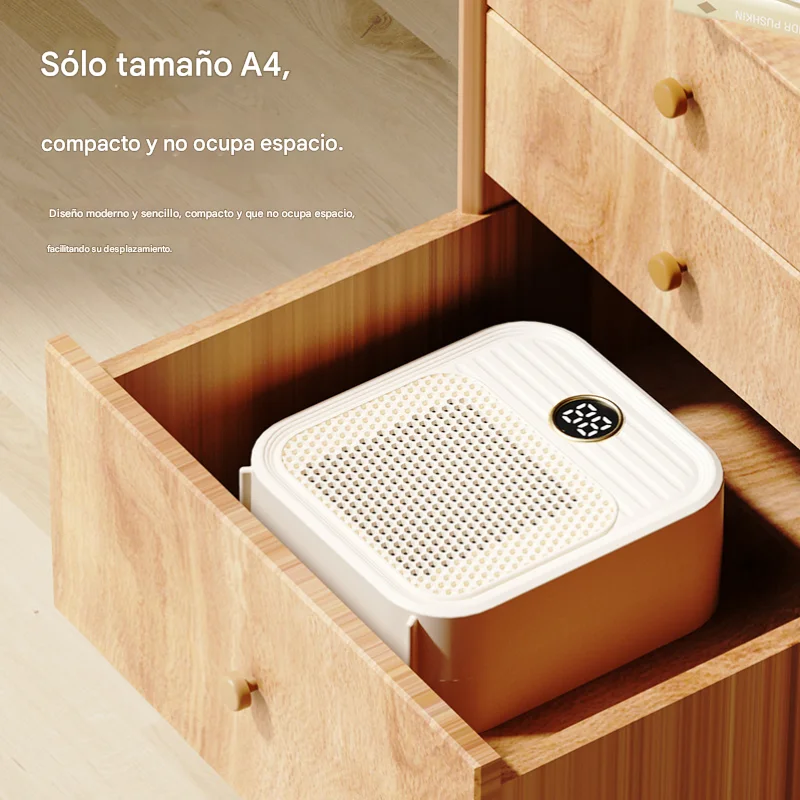 Mini ventilation heater anti-scalding outlet vertical and horizontal dual-purpose intelligent temperature control heater