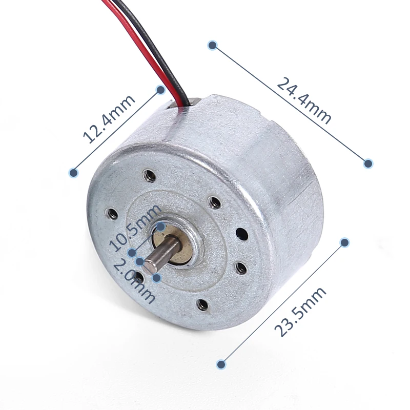rf 300 micro dc motor 24.4mm 3v small motor for home appliances