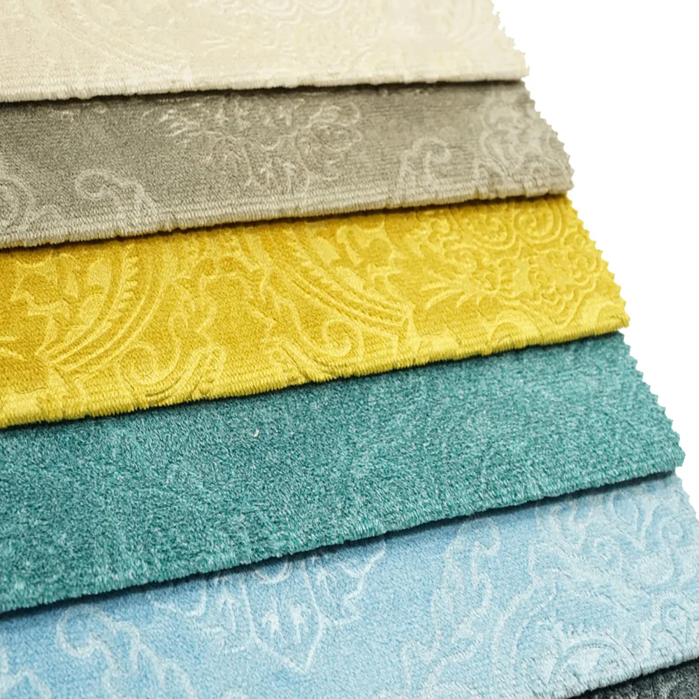 modern real velvet mohair fabric for upholstery and car