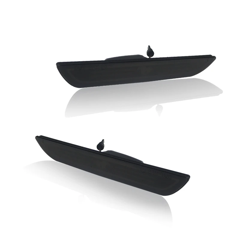 Светодиодные задние боковые габаритные огни с дымчатой линзой с логотипом Red Horse Светодиодные лампы для 2015 2016 2017 2018 2019 Ford Mustang