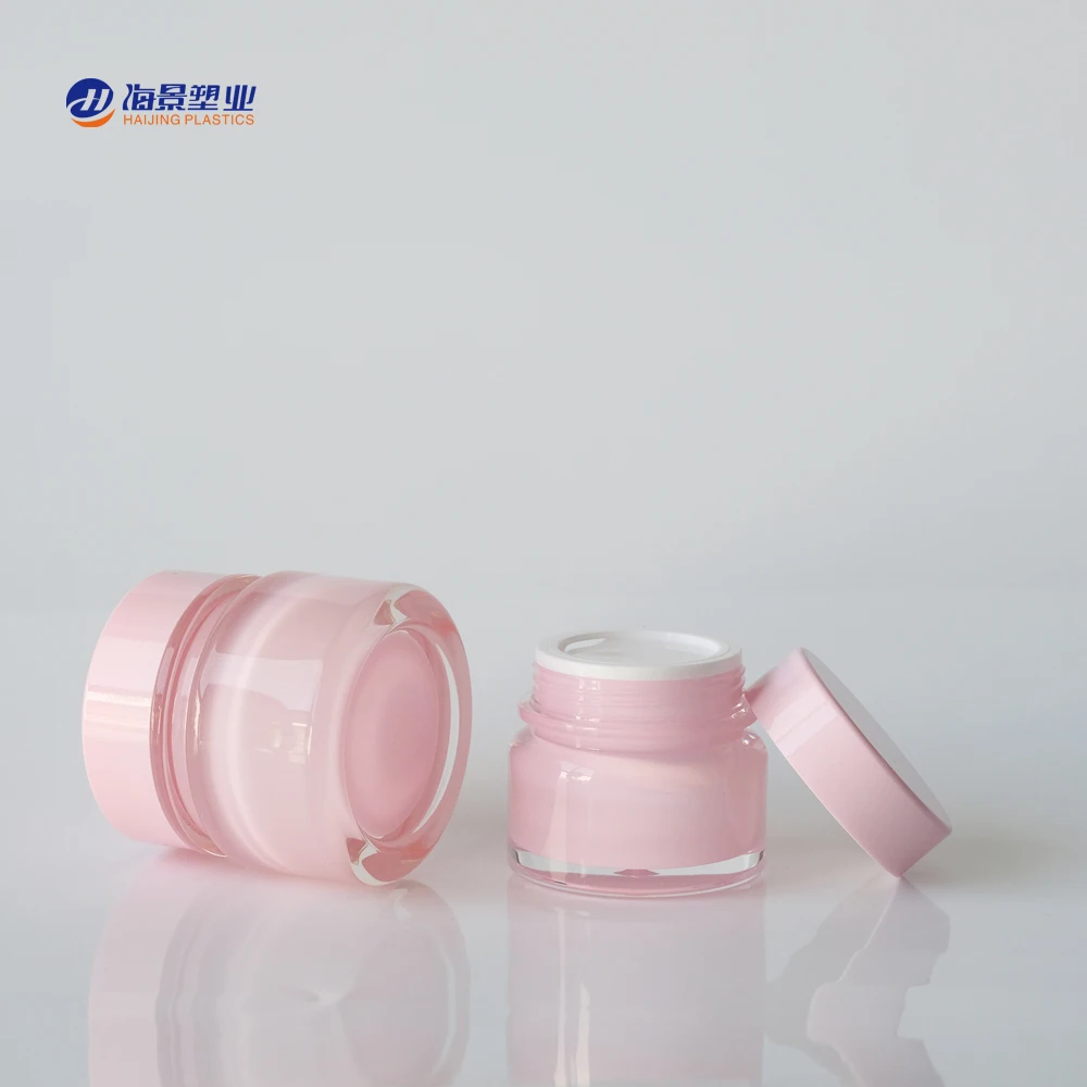 2021 New design 30g 50g acrylic face cream jar acrylic cosmetic container