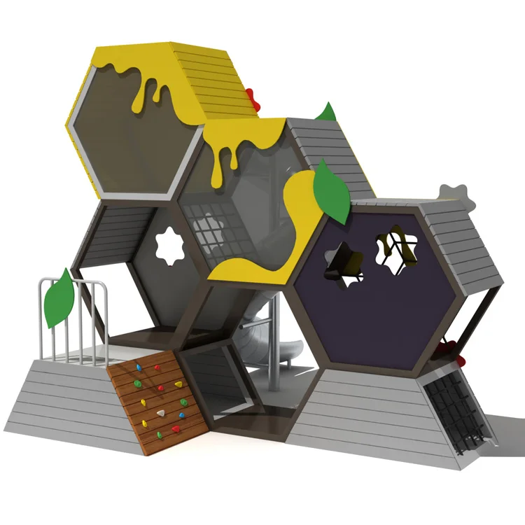 Children Game Slides Outdoor Custom Indoor Commercial Plastic Playground Slide Equipment Kids Garden Play House For Sale