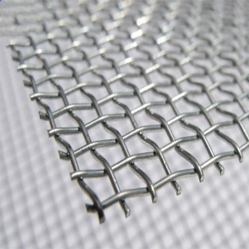 
Firm structure screen crimped wire mesh Hooked Woven Crimped Wire Vibrating Screen Mesh for Coal 