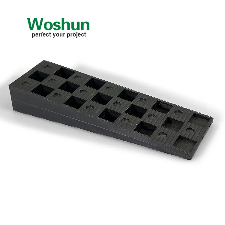 Window and Door Frame Packer PVC Plastic Wedge Shims Door Stop Tile Spacers Tile Leveler Plastic Wedge Shims