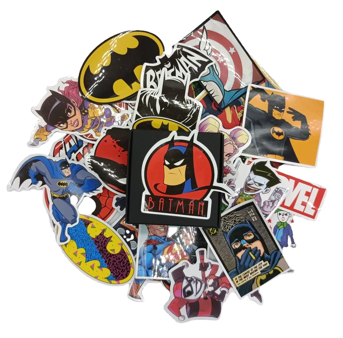 Factory Wholesale Cheap 100pcs Anime Cartoon Sticker Vinyl Die Cut Custom Waterproof Anime Stickers