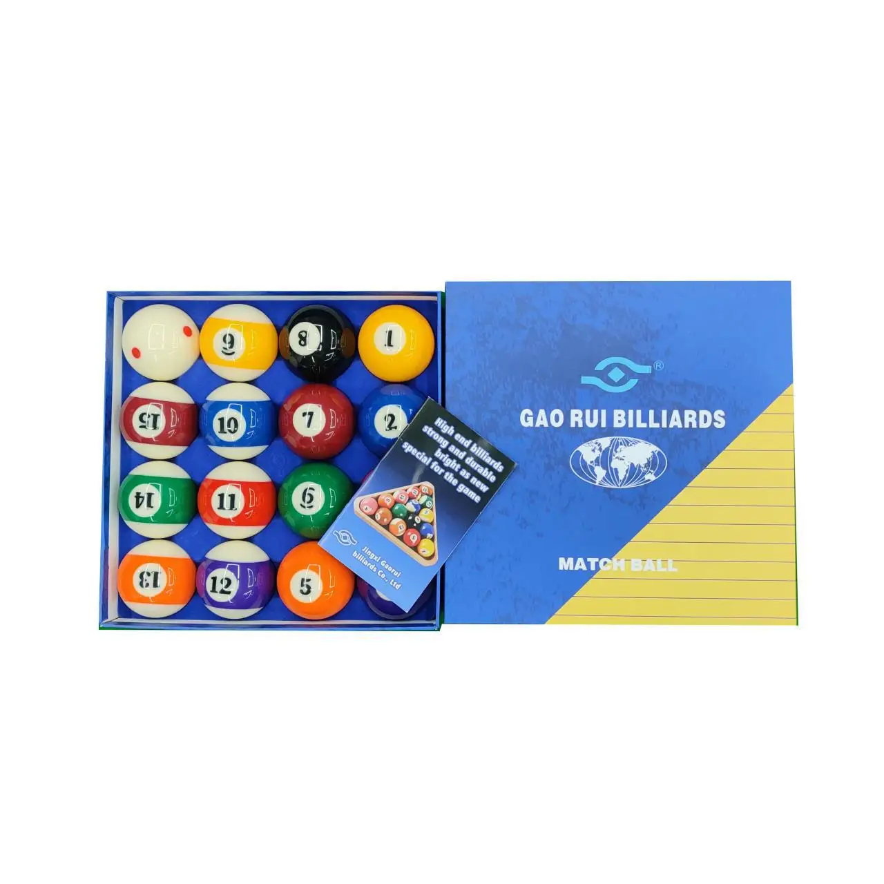 Wholesale 8A billiard accessories standard billiard ball crystal ball 57.2 mm pool ball