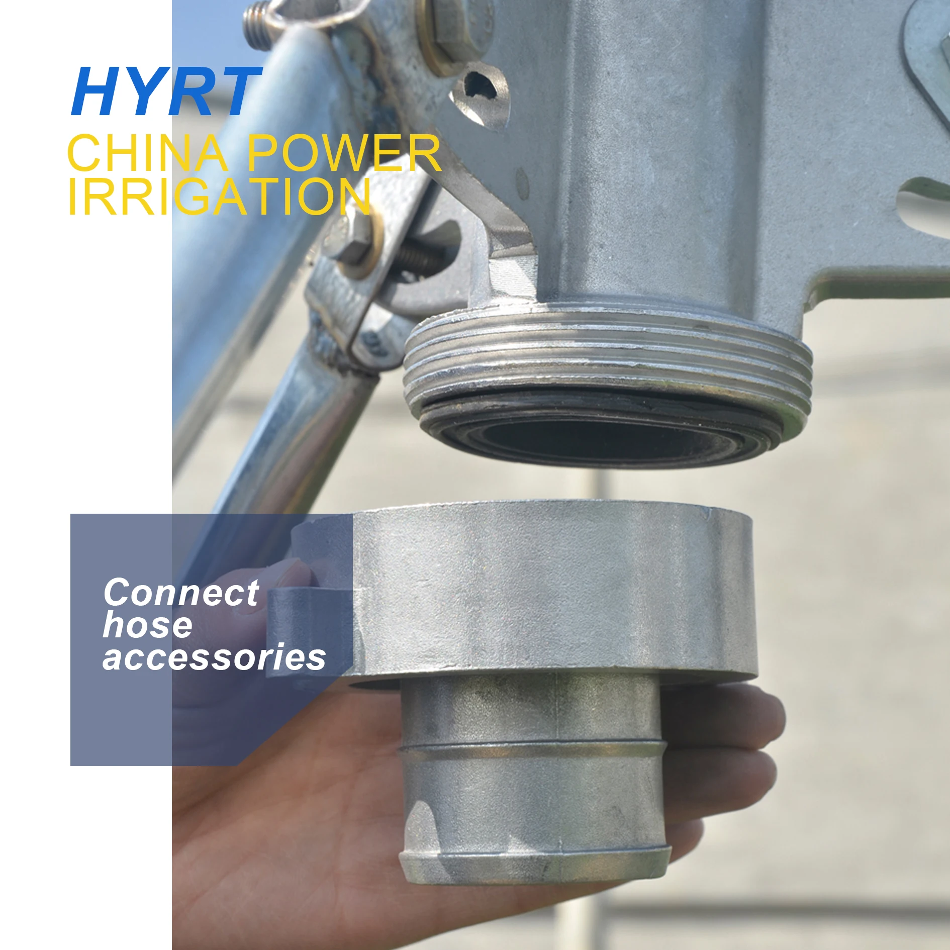 PY30 360 degrees Remote Agricultural Nozzle Rain Gun Sprinkler