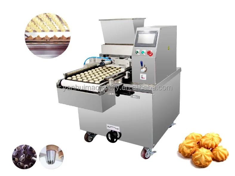  Chinese style Automtaic Cream puffs glace cookies fortune cookie making