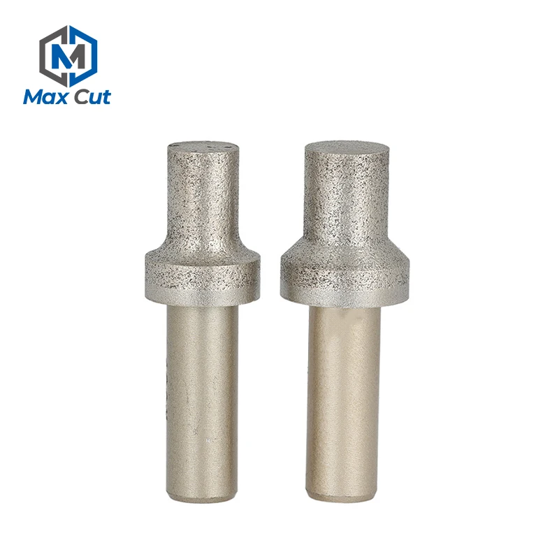 Flat Bottom CNC Diamond Router Bits Sintered Diamond Tools Cutters for Stone Granite Engraving