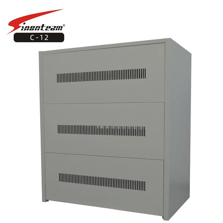 Custom Steel Solar Battery Box Cabinet 3-layer Disassembled Metal Electrical Battery Storage Cabinet