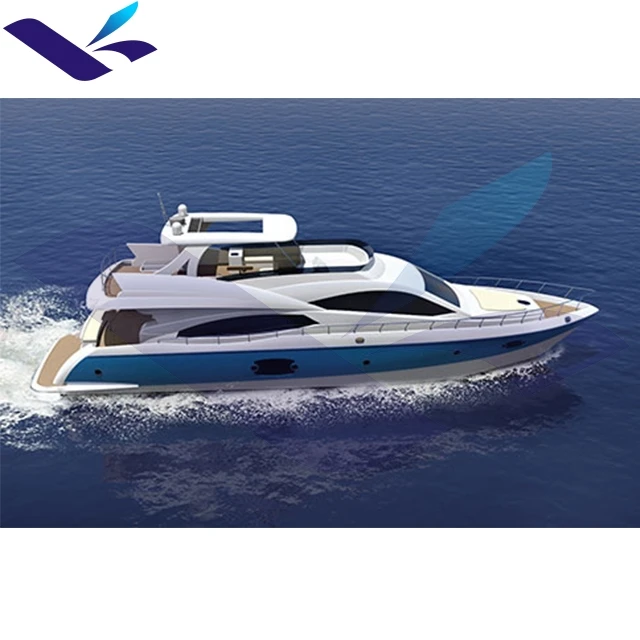 77ft  luxury yacht  fiberglass yacht  made in China yacht manufacturer boat for sale