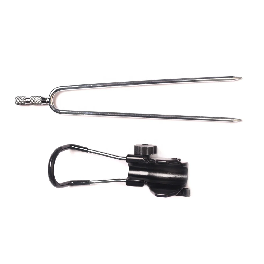 SEASKY Easy Install Carp Catfish Area Tool Gear Portable Aluminum Alloy Fishing Rod Holder