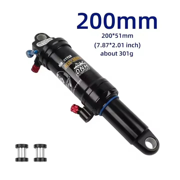 Bicycle DNM AOY-36RC bike Shock Absorber 160 190 200 mm Soft Tail Manual Control Lockable Rebound Bicycle Air Rear Shock