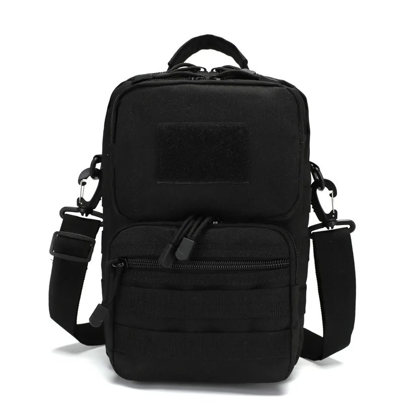 1201 Custom Wholesale Fashion New 800D Oxford Camouflage Tactical Men Nylon Mini Small Single Crossbody Messenger Bag