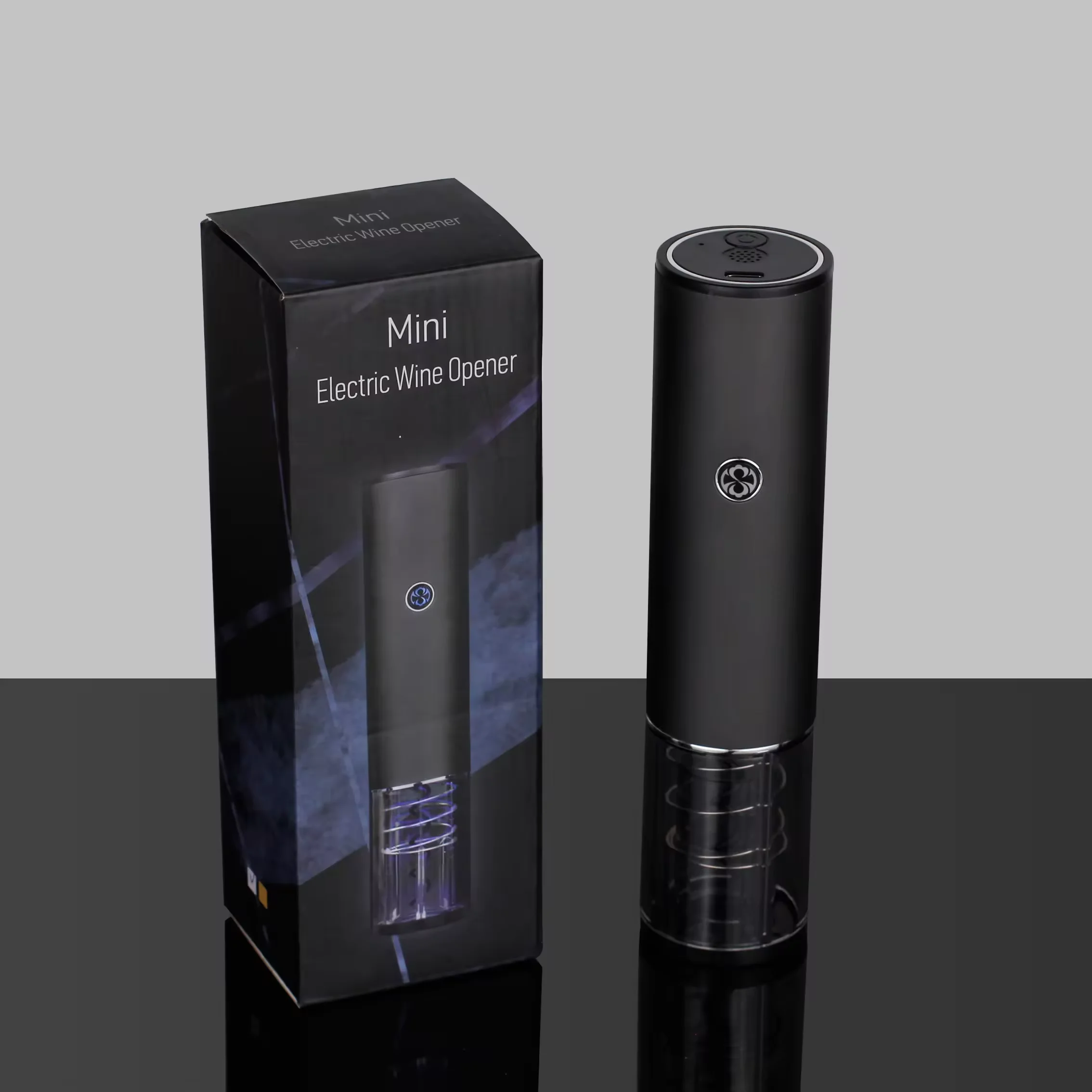 Smart Home Products Mini Rechargeable Electric Wine Bottle Opener Portable Wine Corkscrew with Company Logo