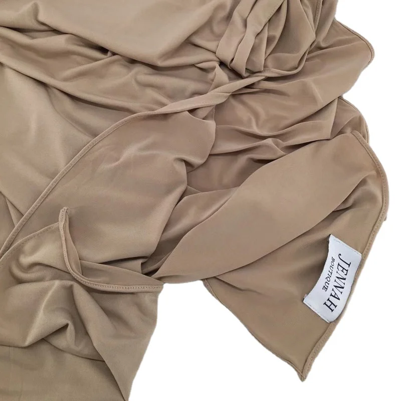 Hot Selling Stock Shawl Scarf Jersey Plain Crinkle Hijab Woman Muslim Scarf Women Hijab