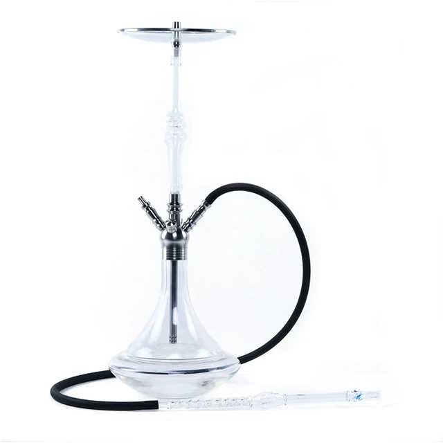 Customized design and laser logo custom made metal hookah shisha in carton packing