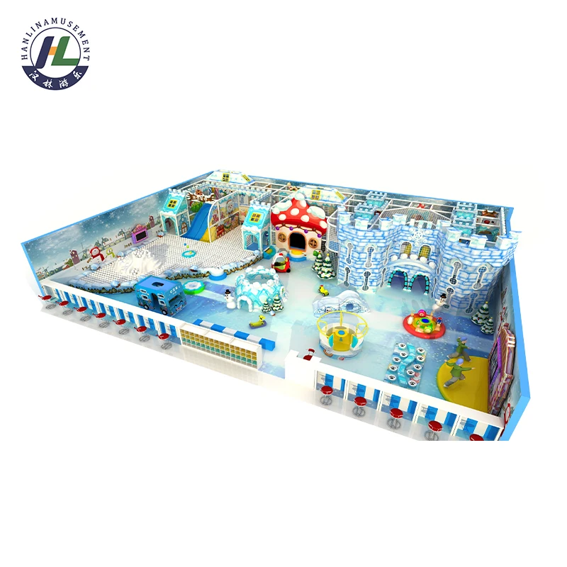 ice and snow theme kids commerical import china equipment play set indoor playground latest for kids children