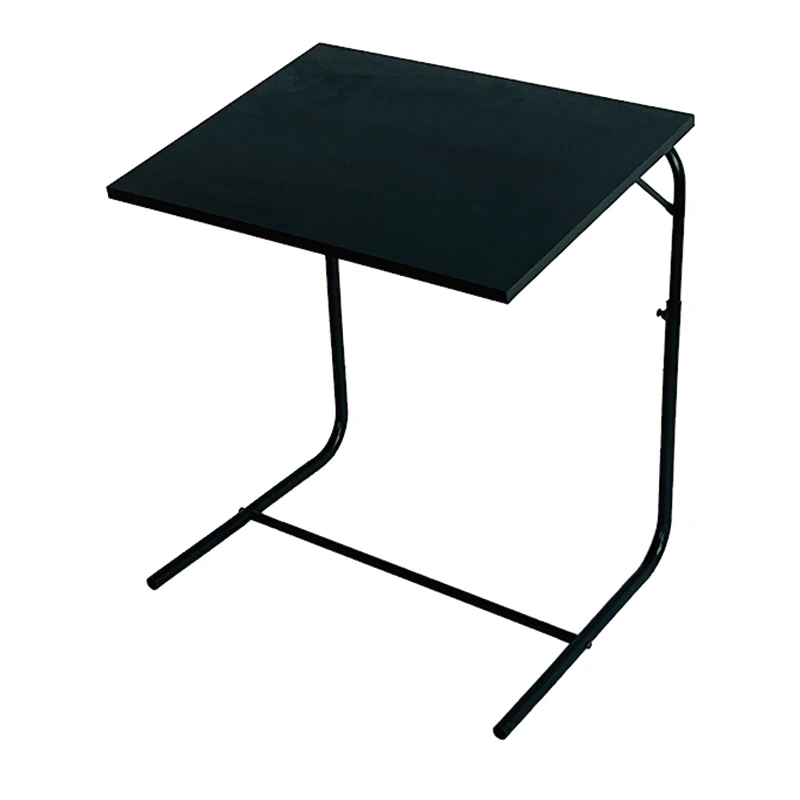 Small Wooden Computer Desk with Modular Workstation Table Corner Metal Frame and Bookshelf for Office or Home Villas and Bedroom