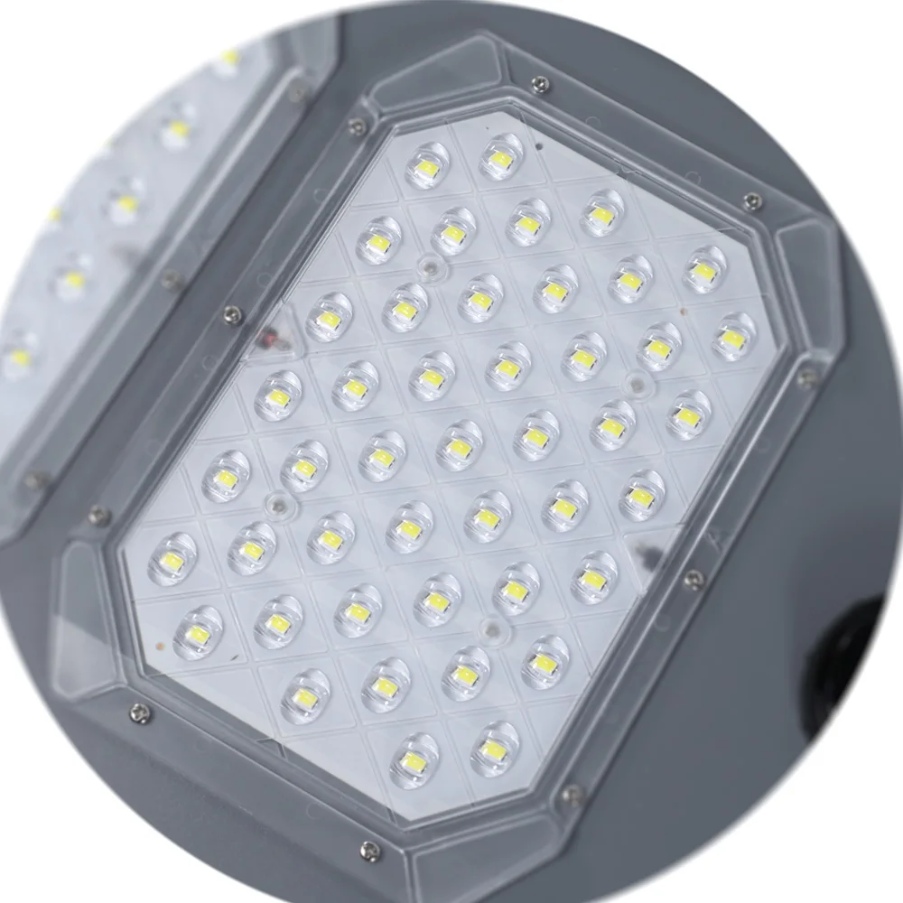 Led Solar Street Lamps Outdoor IP65 Waterproof Light Solar Power All in One Integrated with Remote Control Radar Sensor Lights