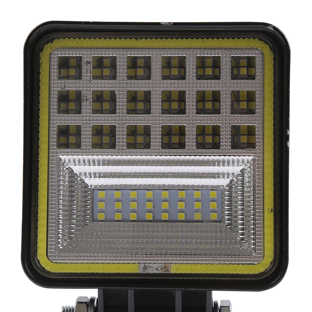 
4 inch 126 W square Tractor car led work light off road spot work light 