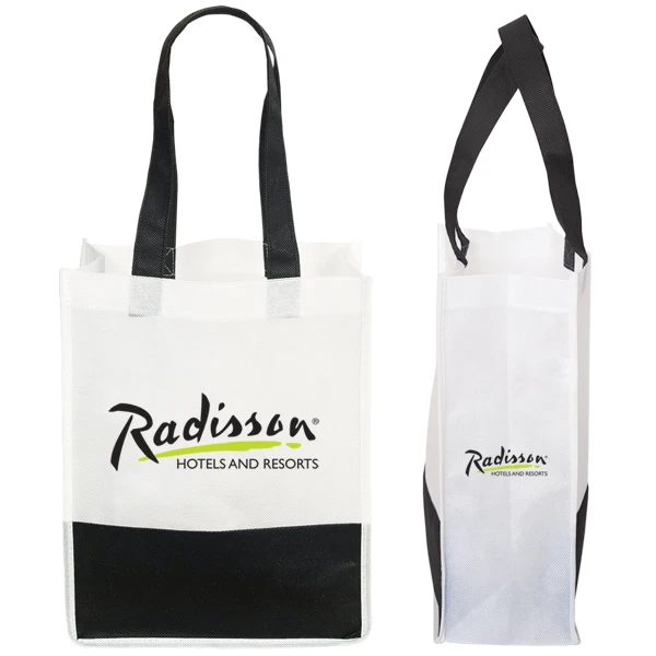 Custom 60 gsm pp non woven fabric biodegradable  foldable shopping cloth dust proof reusable tote bag