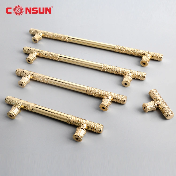 New Hardware Decorative Bedroom Kitchen Furniture Modern T Bar Door Cabinet Pull Handle