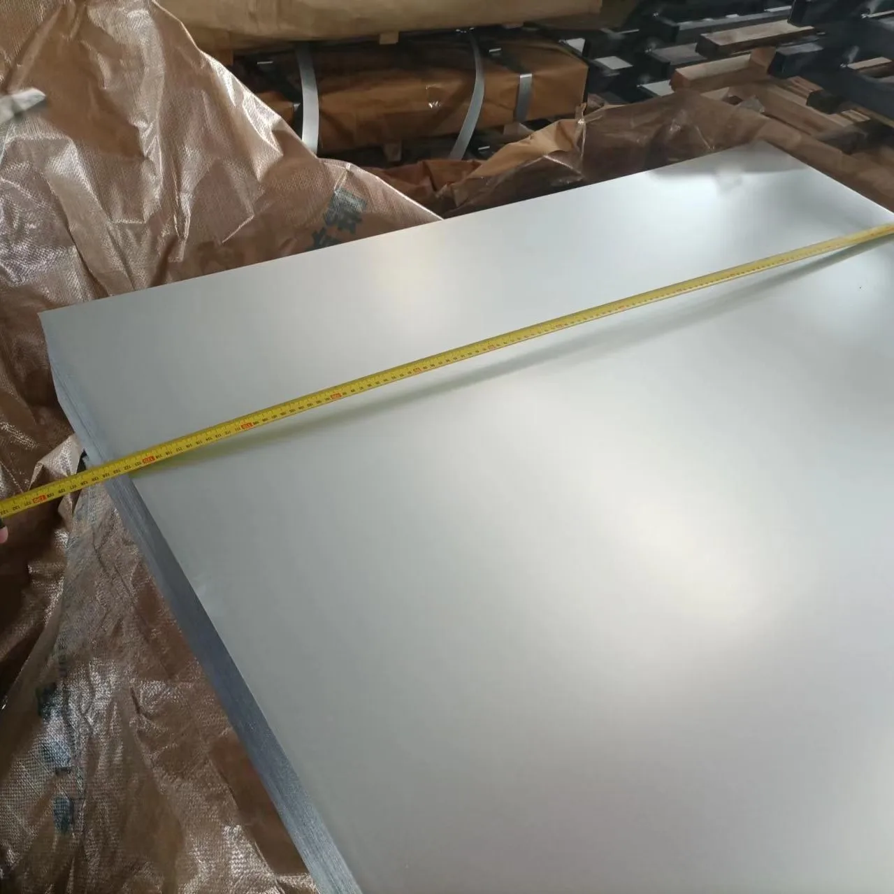 Popular Sizes Steel Sheet 1220 * 2440 mm Galvanized Steel Plate Gi Plate