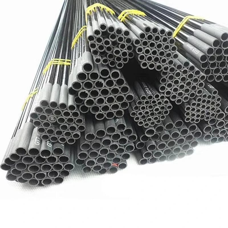 High-Quality Surf Deep Sea Troll Rod Saltwater Trolling 1 Piece Carbon Fiber Solid Fiber Carbon Fishing Rod Blank