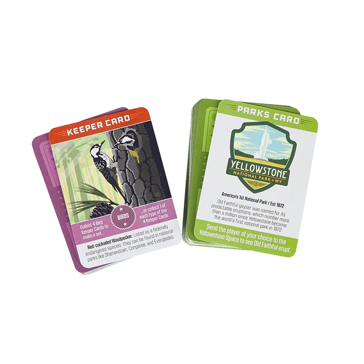 Cheap Printed Both Sides Custom Made Logo Recycled Paper Playing Cards Poker board game