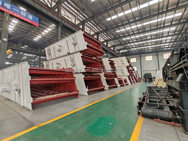 Stone circular incline vibrating quarry dust vibrating screen grizzly rock vibration screen 2 / 3 / 4 deck