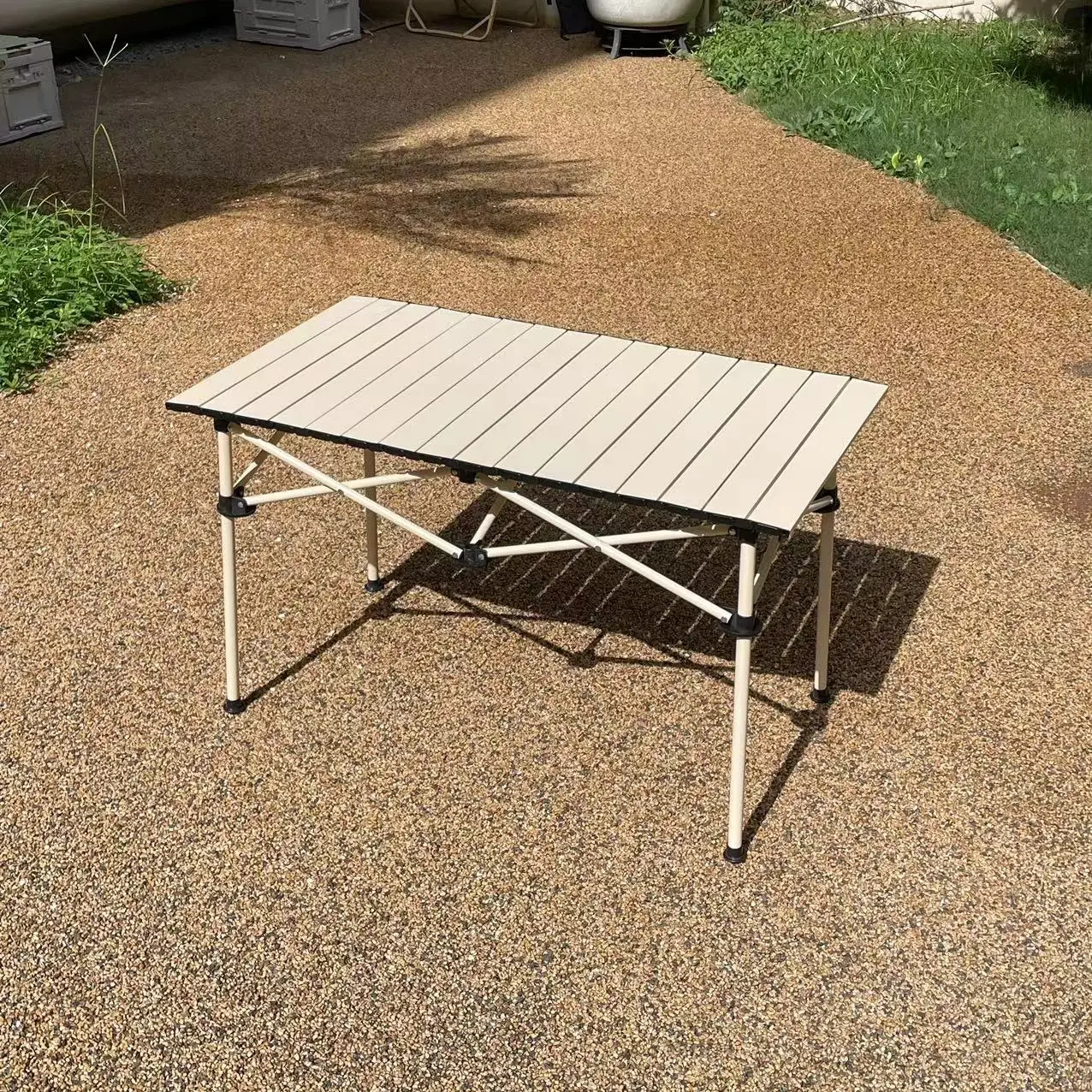 Modern outdoor picnic table manufacturers wholesale carbon steel folding storage portable picnic tables