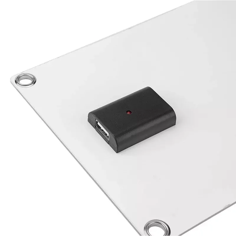 Smart Electronics backpack solar charger 6W 5V outdoor solar cell phone charging plate flexible solar panel