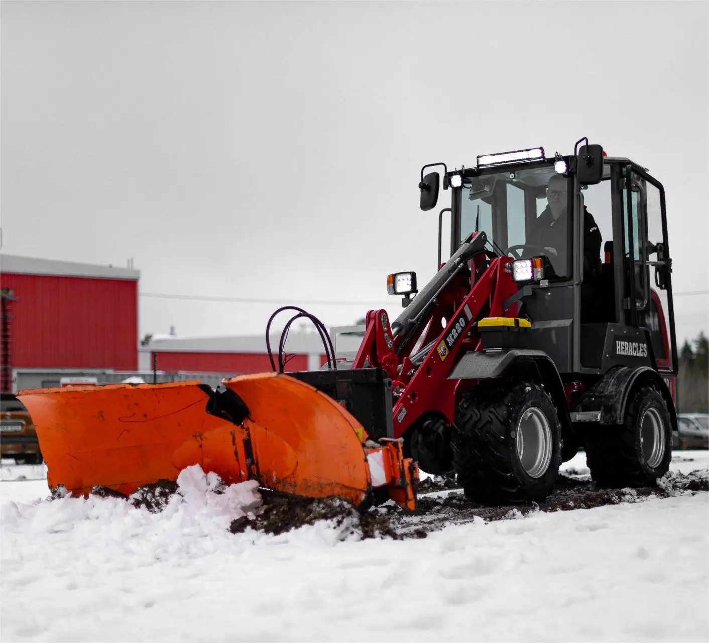 Мини-фронтальный погрузчик Heracles H220 новый дизайн Kubota Yanmar двигатель EPA компактный передний ковшовый гидравлический насос компонент