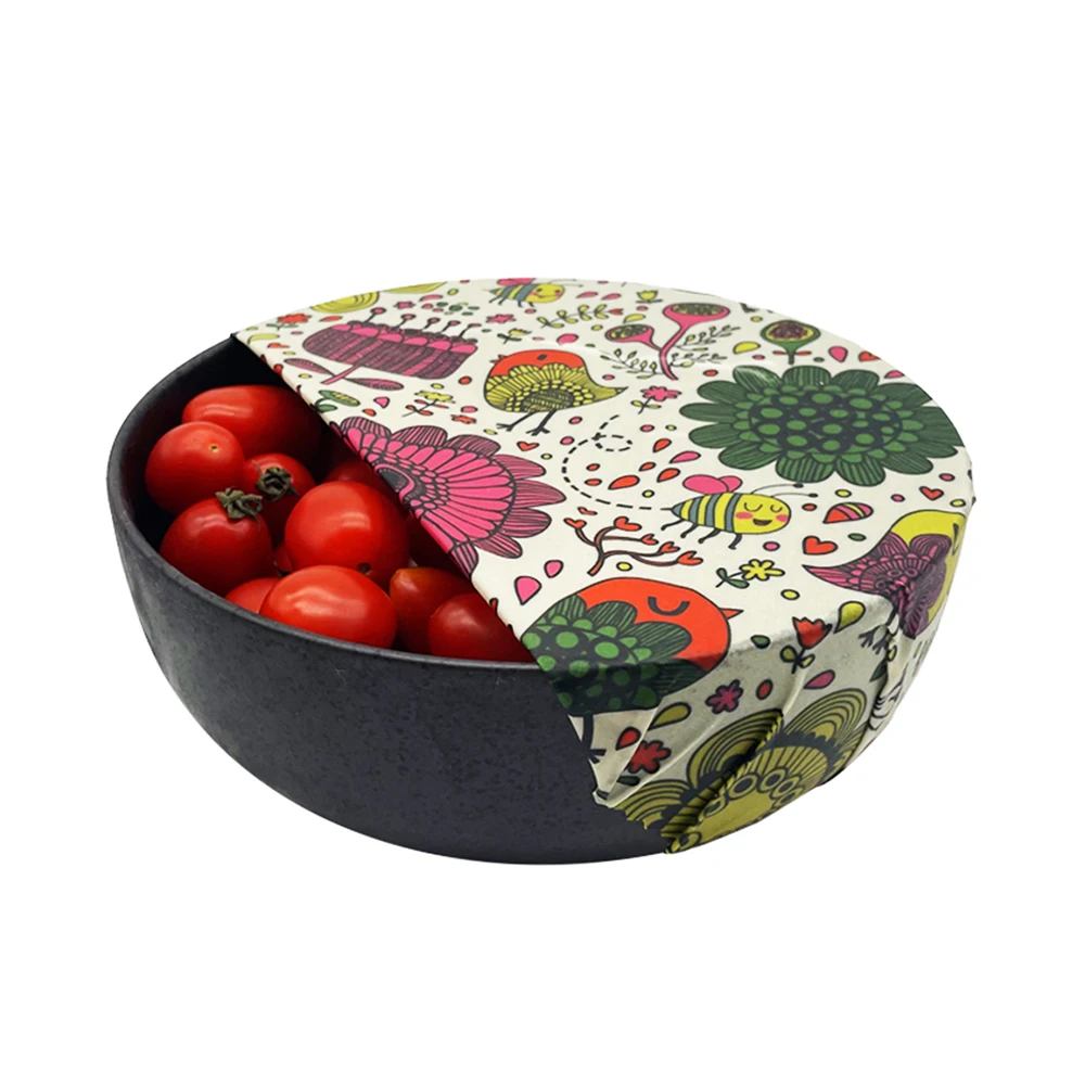 In Stock Bsci  Keeping Food Fresh Reusable Food Wraps Wax Elastic Beeswax Food Weap