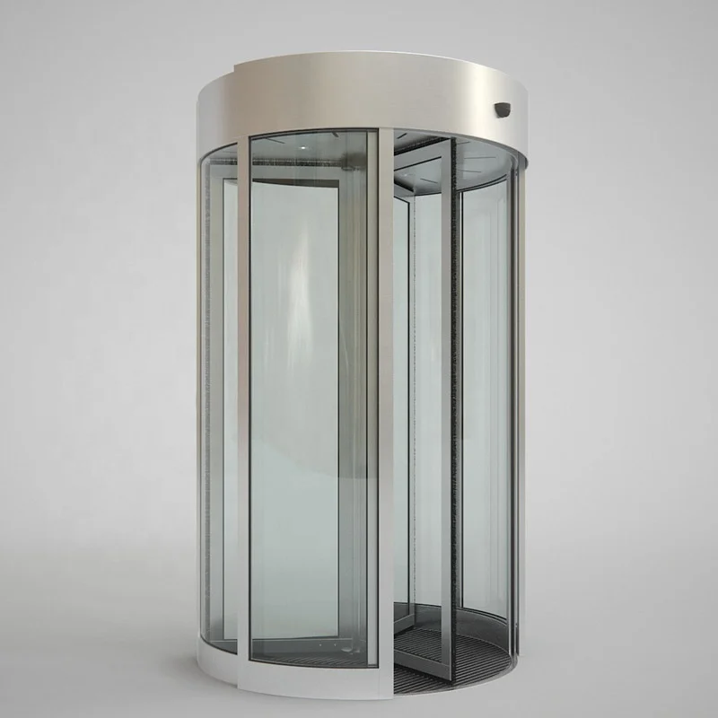Hot Selling Revolving Doors Factory Direct Commercial Aluminum Doors Automatic Glass Revolving Door For Shopping