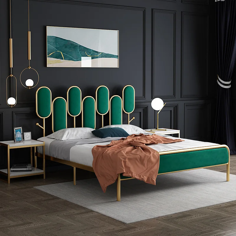 Bedroom Furniture Cheap Wrought Iron Beds Metal Bed Kids Adult