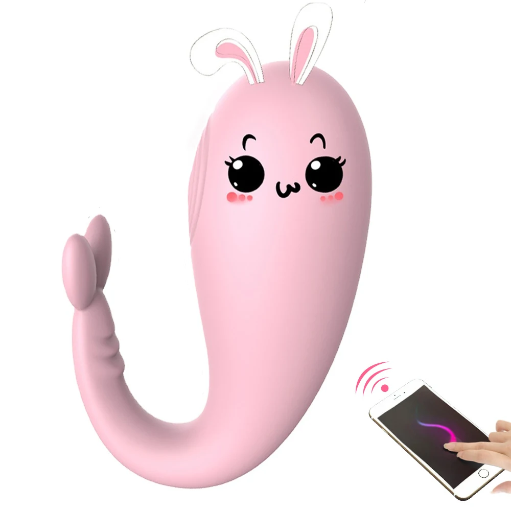 
 Sourcion 8 Speeds Monster Shape Vibrator APP Bluetooth Wireless Control G-spot Vibrating Egg Dildo Adult Games Sex Toy for Women  