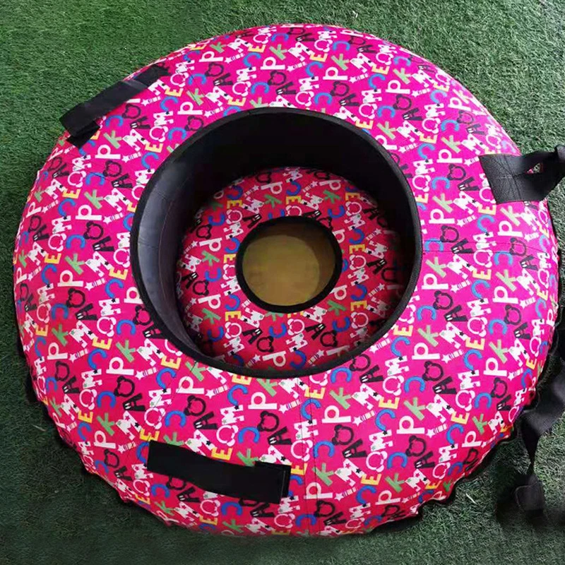 Indoor playground tubby slide inflatable dry snow ski tube