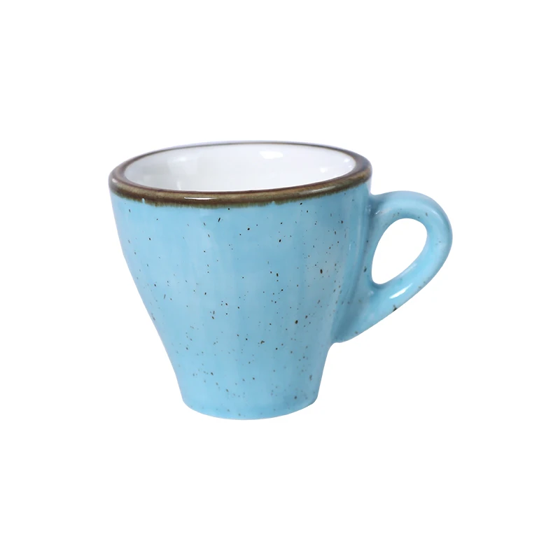 Small 2 3 Oz Coffee Cup Ceramic Tableware Cup Set Porcelain Cafe Espresso cups