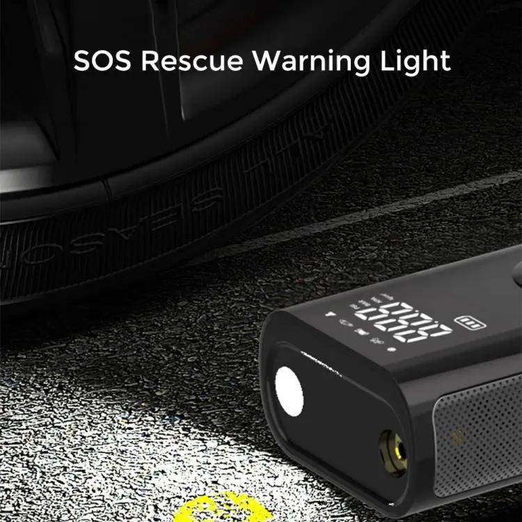 Cordless Tire Inflator Portable Air Compressor Handheld Digital Display Mini Air Pump for for Car Bike Motorcycles Balls