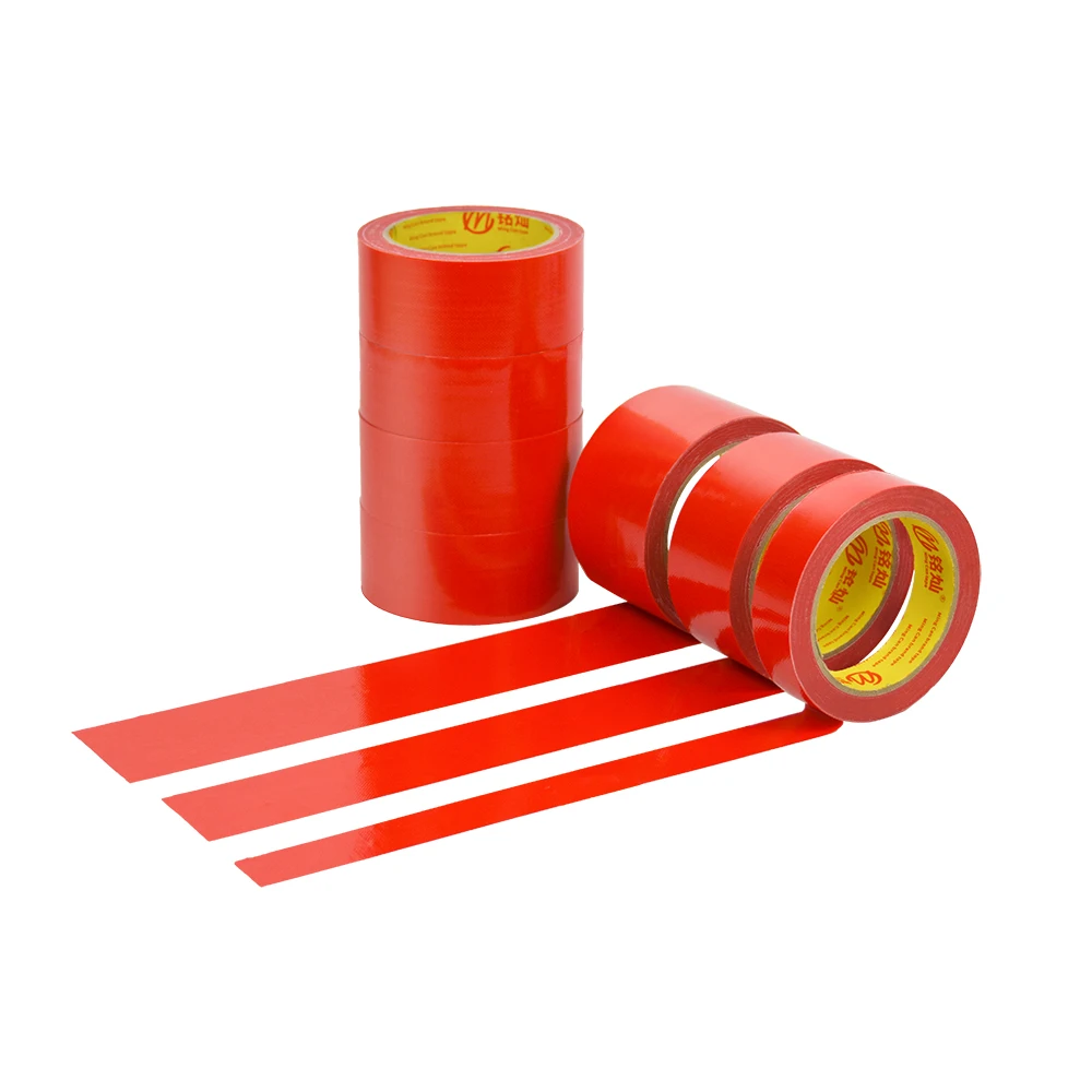 Factory price custom colored strong adhesive residue free for carpet edge binding in exhibition weddings Cloth Duct Tape